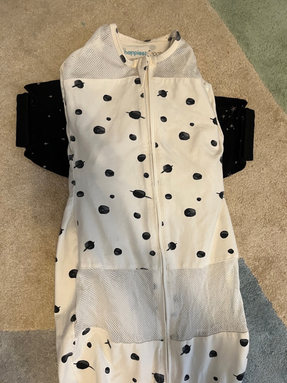 Snoo Sleep Sack with Black Dot Planet Print - Happiest Baby